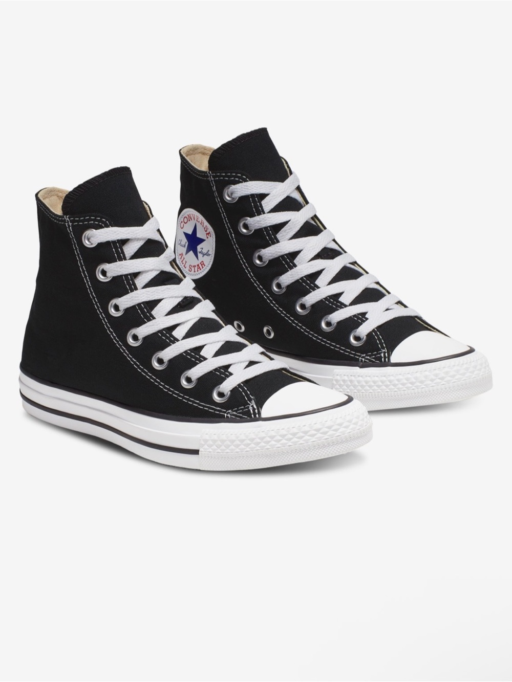 Converse High Top Sneakers - Black & White